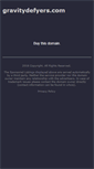 Mobile Screenshot of gravitydefyers.com